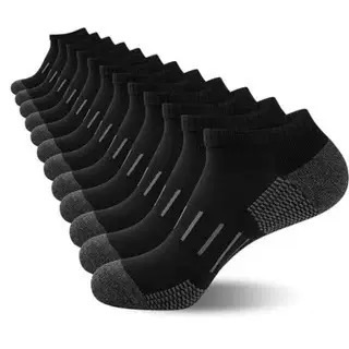 Men's Cushioned Ankle Sports S - Athletic Sock Cushion reseña y precio