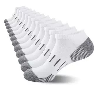 Men's Cushioned Ankle Sports S - Athletic Sock Cushion reseña y precio