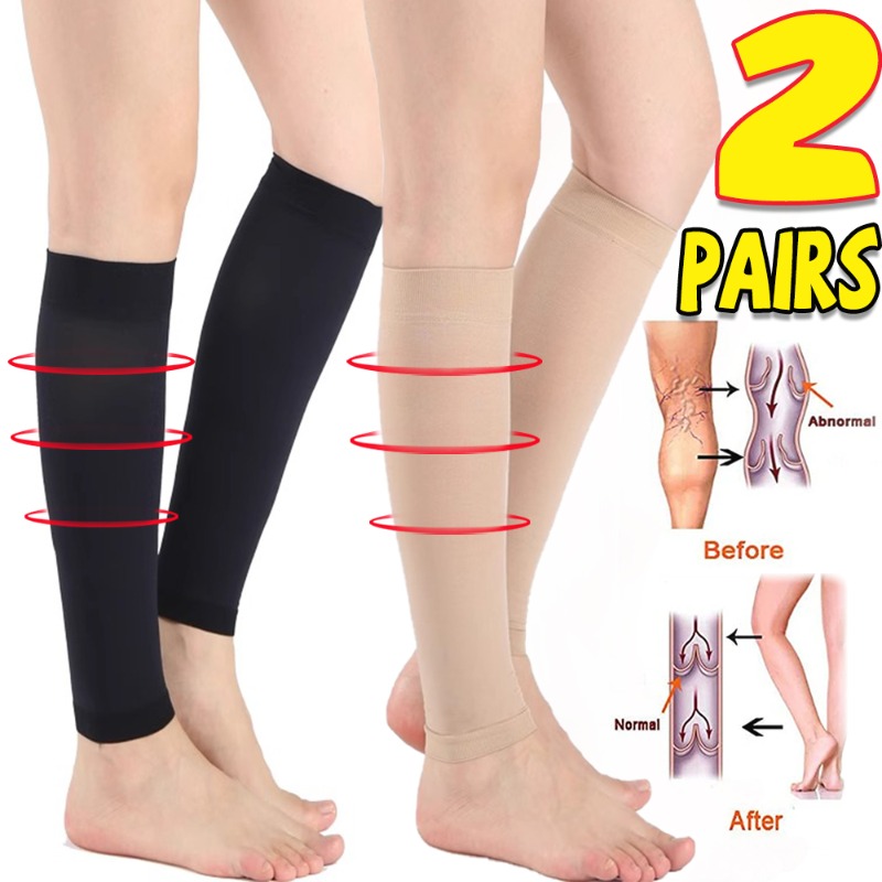 1/2Pairs Varicose Vein Medical - Compression Sleeve Calf reseña y precio
