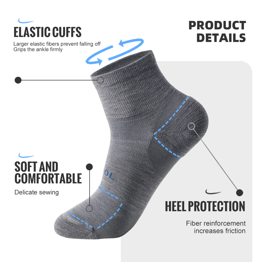 WRELS Merino Wool Socks Compre - Wool Hiking Sock reseña y precio