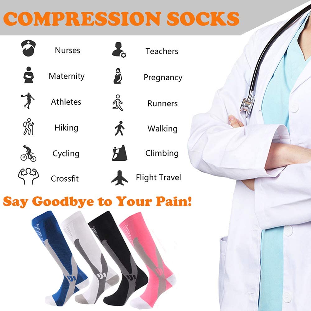 Brothock 3 Pairs For Dropshipp - Compression Sock Medical reseña y precio