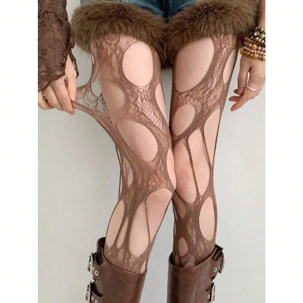 Women's Solid Color Cut Out Sh - Tights Pantyhose Sheer reseña y precio
