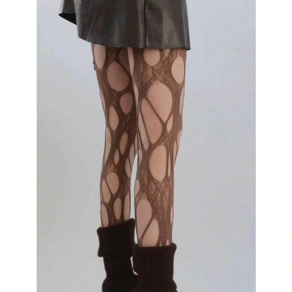 Women's Solid Color Cut Out Sh - Tights Pantyhose Sheer reseña y precio