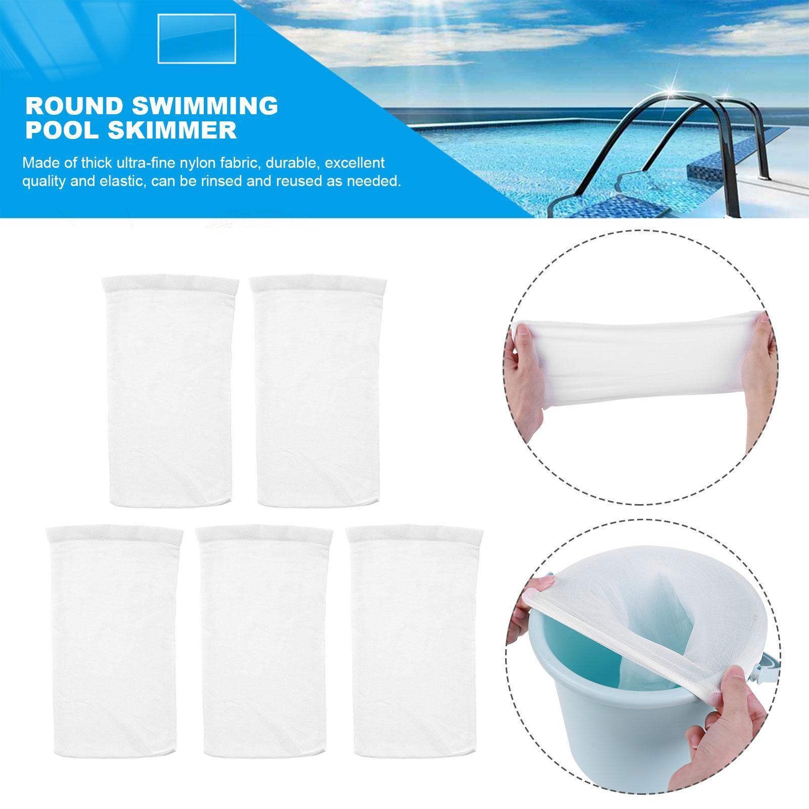 100-5PCS Pool Skimmer Socks El - Sock Organizer Tray reseña y precio