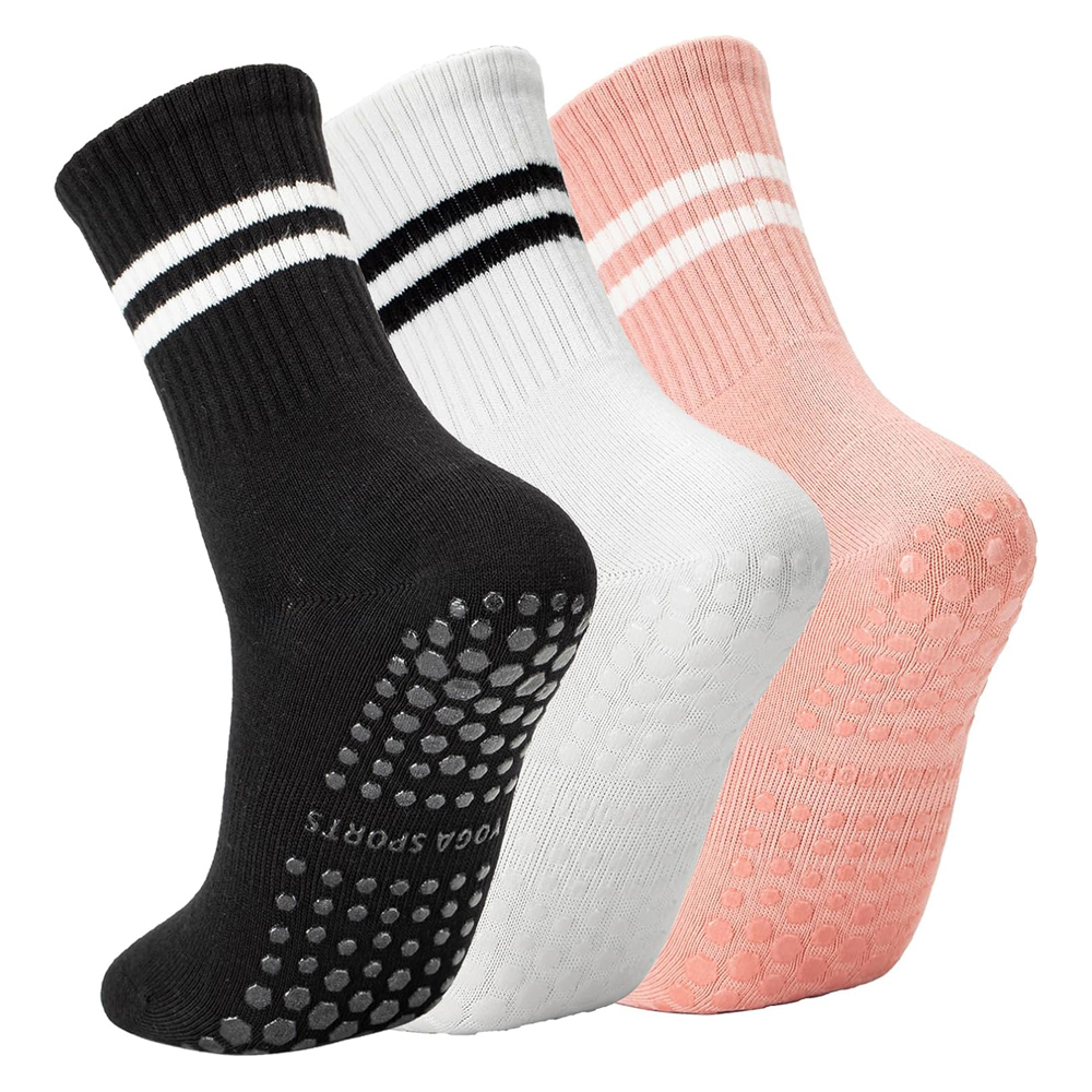 Yoga Pilates Socks with Grips  - No Show Sock Women reseña y precio