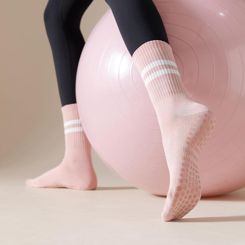 Yoga Pilates Socks with Grips  - No Show Sock Women reseña y precio