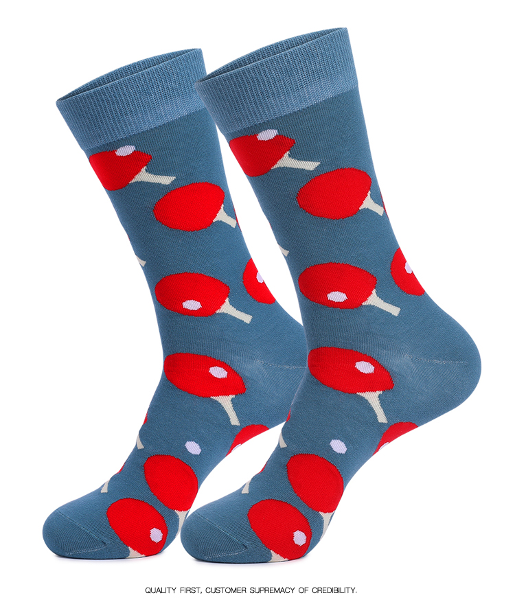 5Pairs Mens Fun Dress Socks, P - Cotton Crew Sock Pack reseña y precio