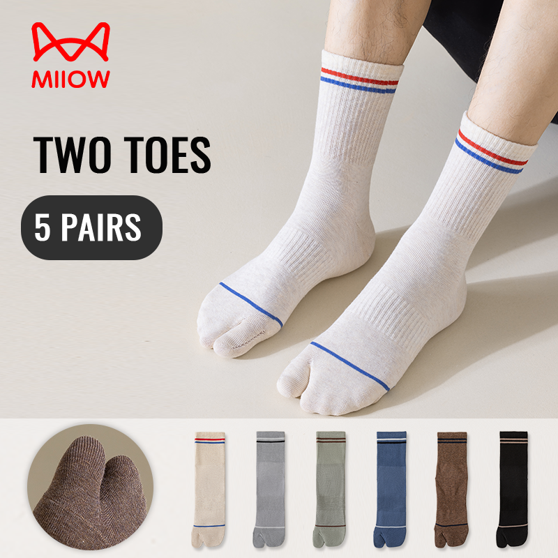 MiiOW Japanese Tabi Socks Spli - Toe Sock Split reseña y precio