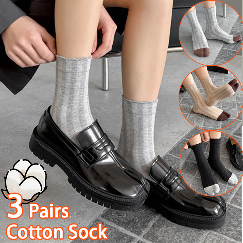 Japanese Split toe Cotton Tabi - Toe Sock Split reseña y precio