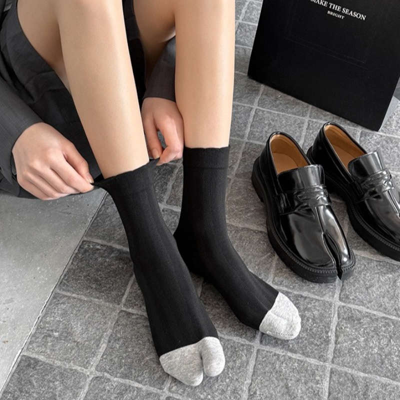 Japanese Split toe Cotton Tabi - Toe Sock Split reseña y precio