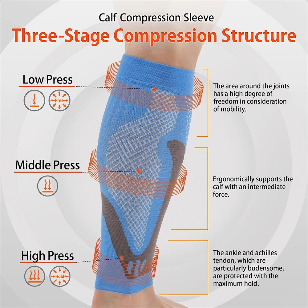 1Pair Calf Compression Sleeves - Compression Sleeve Calf reseña y precio