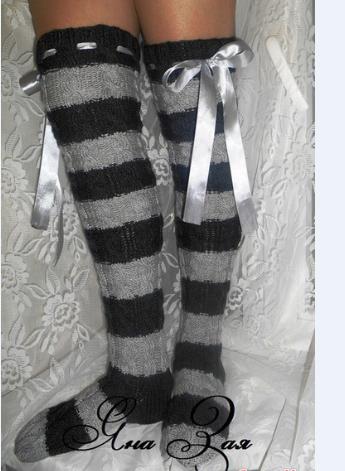 Women Thigh-high Knit Stocking - Thigh High Sock Stay Up reseña y precio