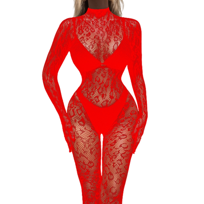 Women Translucence Nightgown L - Fishnet Stocking Women reseña y precio