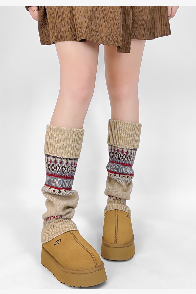 New Women's Knitted Leg Warmer - Boot Sock Slouchy reseña y precio