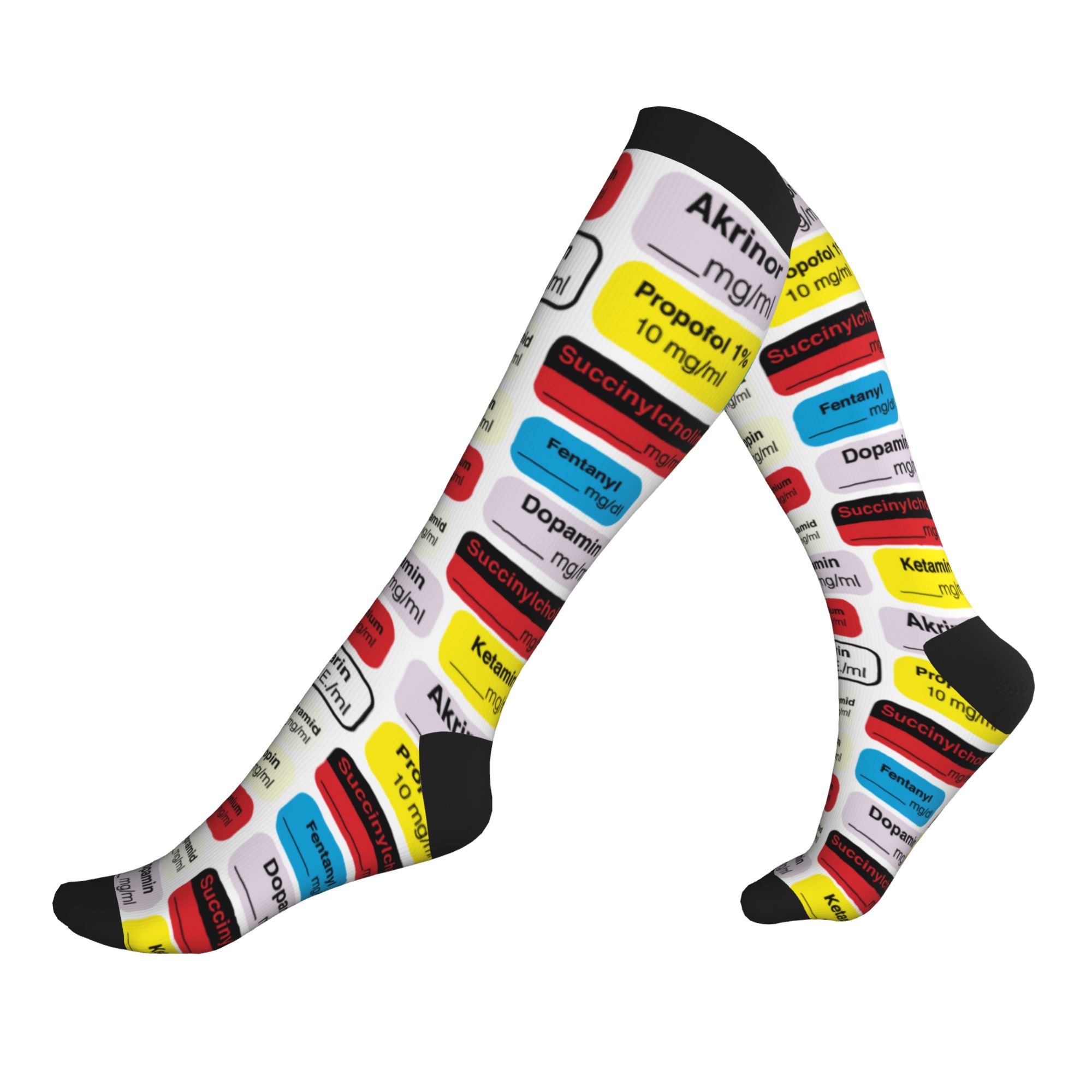 Anesthesia Medication Labels M - Compression Sock Medical reseña y precio