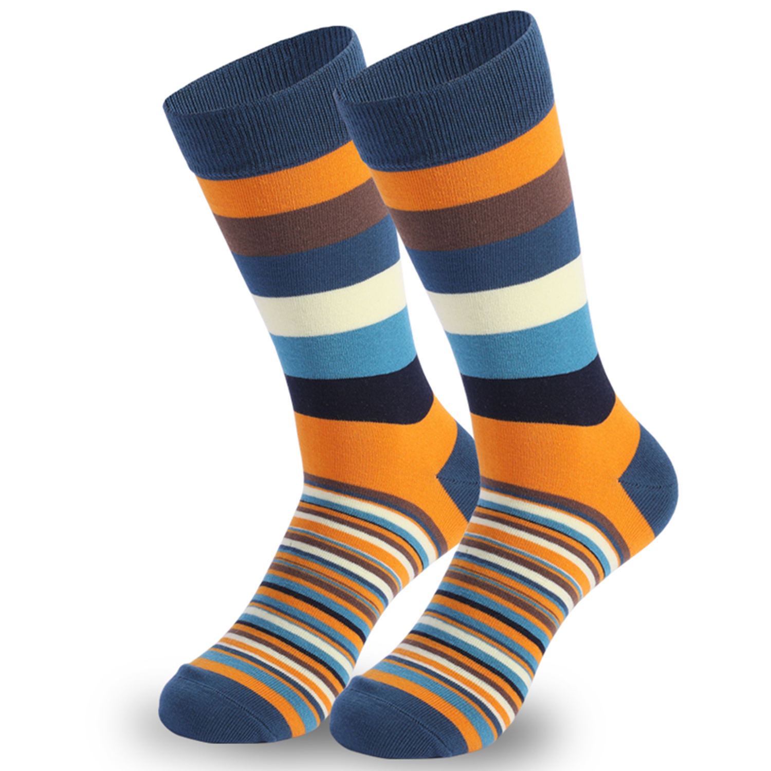 5Pairs Mens Fun Dress Socks, P - Cotton Crew Sock Pack reseña y precio