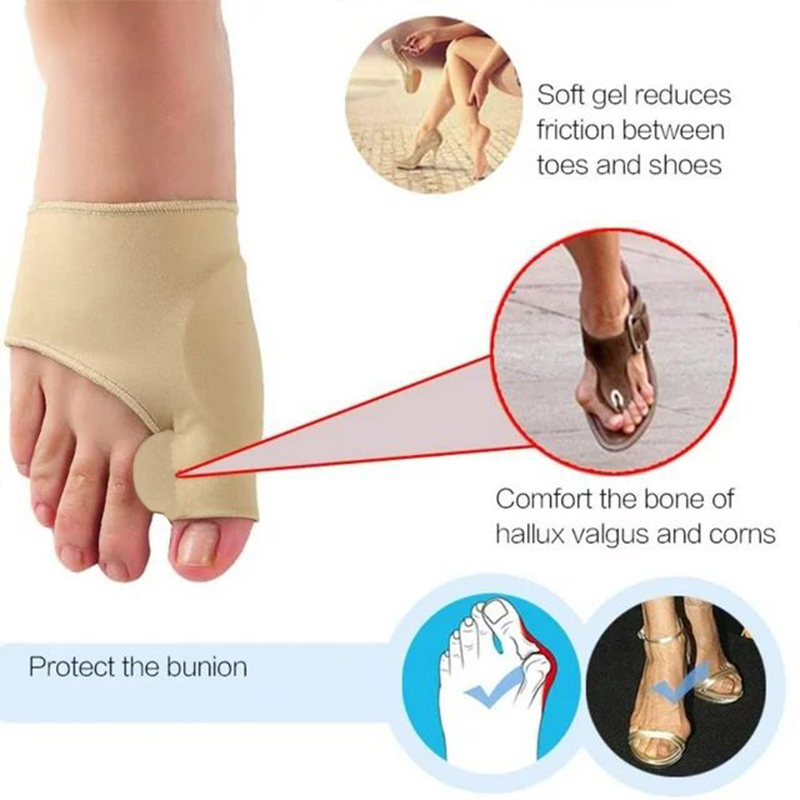 QIWU 1pairToes Corrector Big T - Ankle Brace Sock reseña y precio