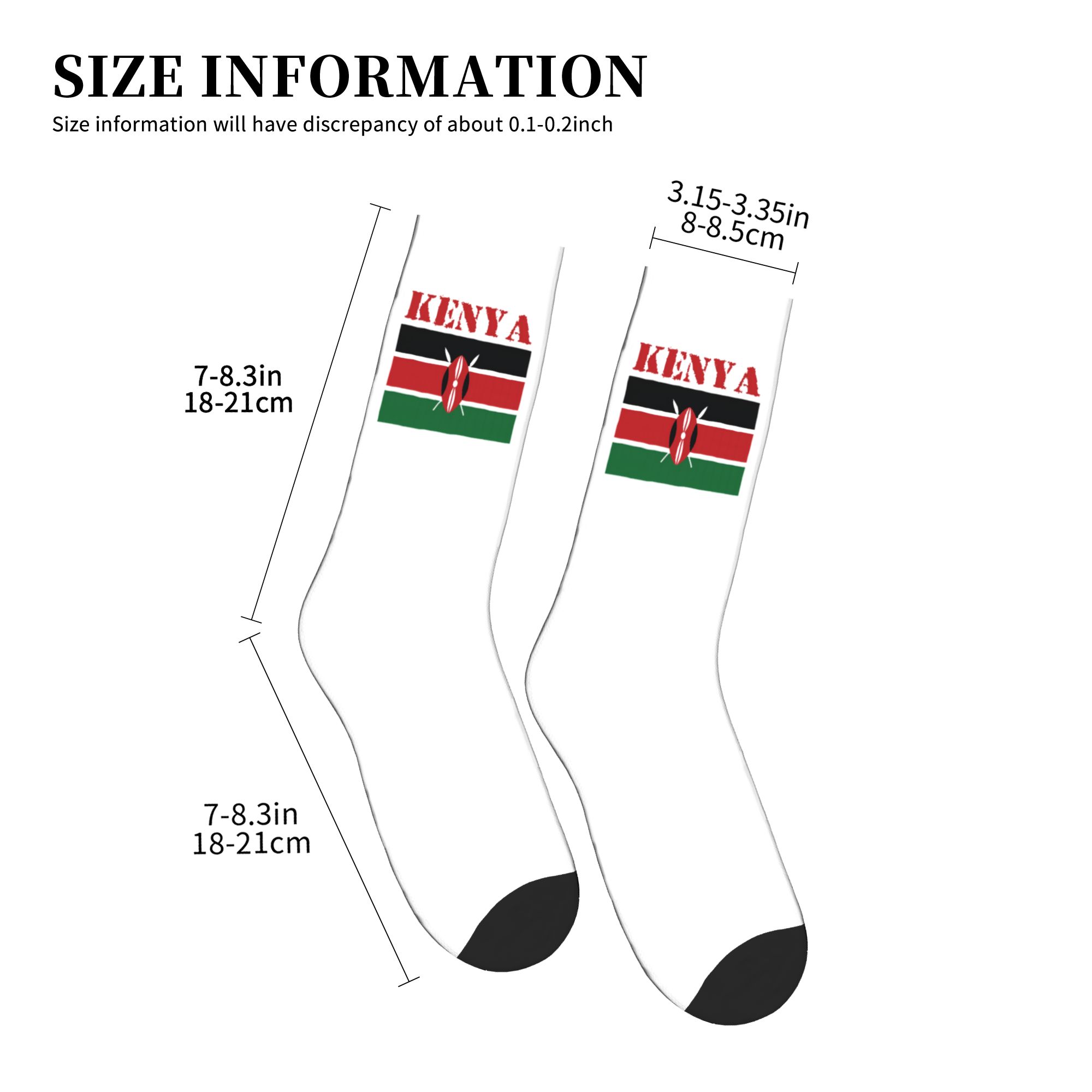 Kenya Flag Dress Socks Men's W - Dress Sock Men reseña y precio