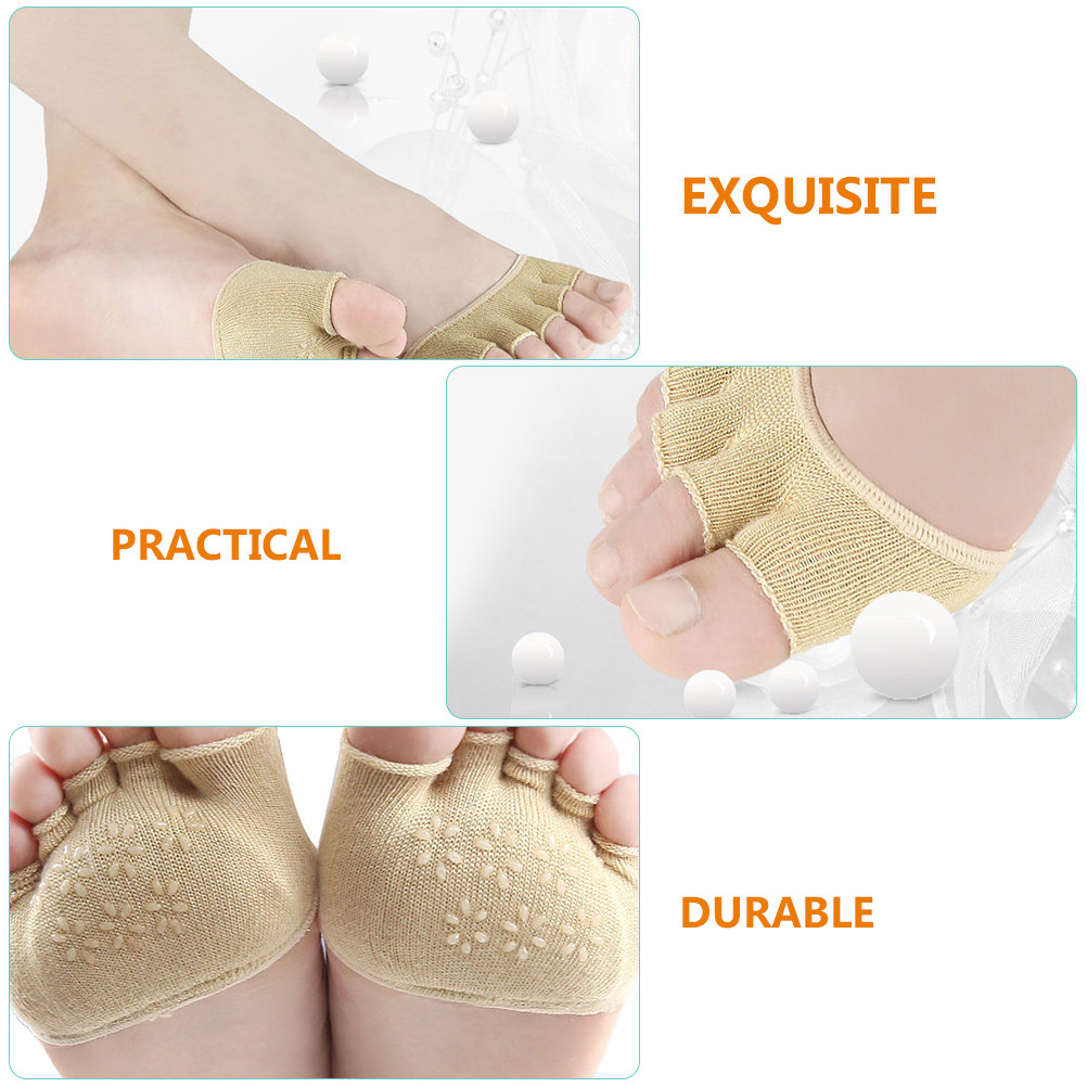 2Pairs Breathable Toe Yoga Soc - Grip Sock Yoga reseña y precio