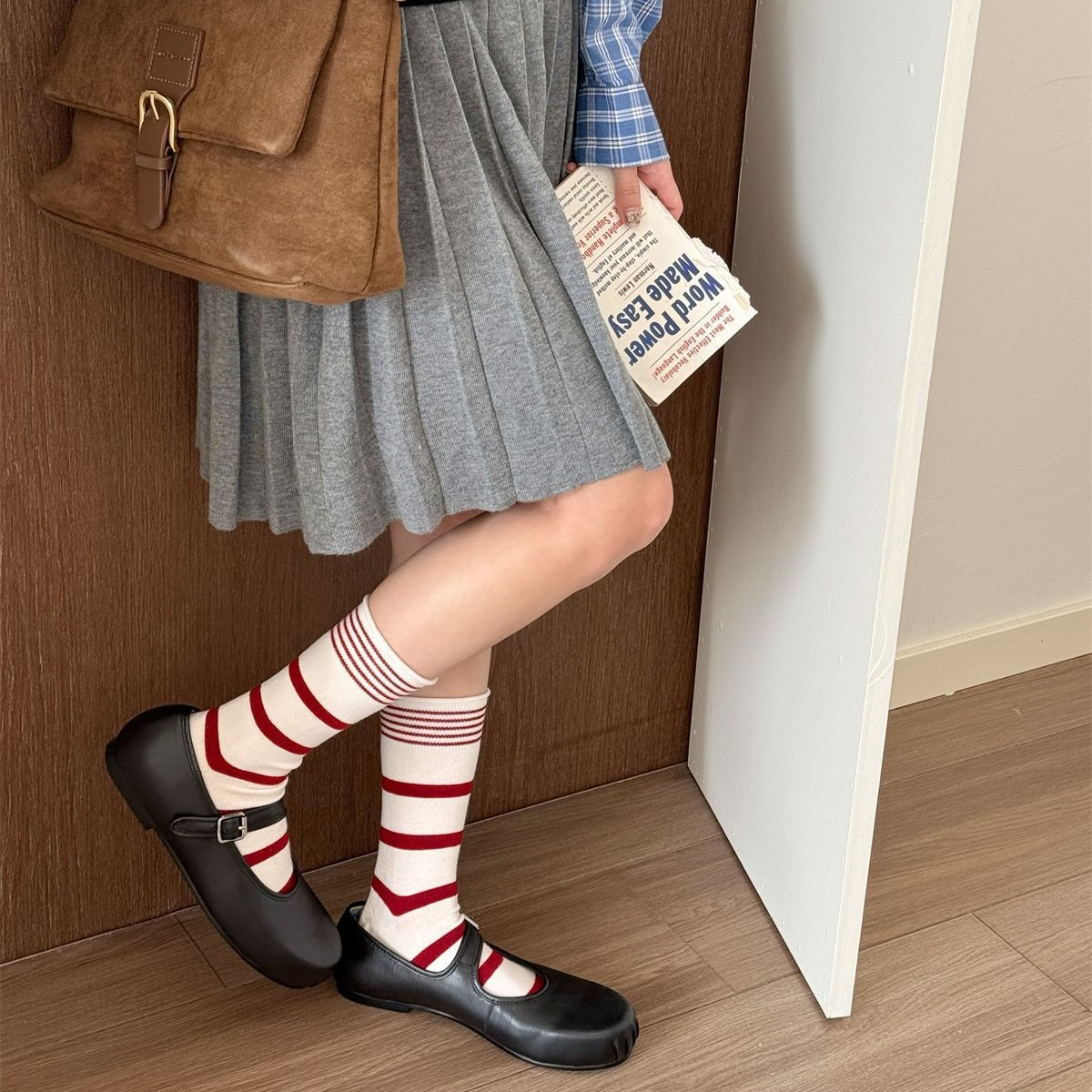 SP&CITY Korean Winter Striped  - Silk Sock Bamboo reseña y precio