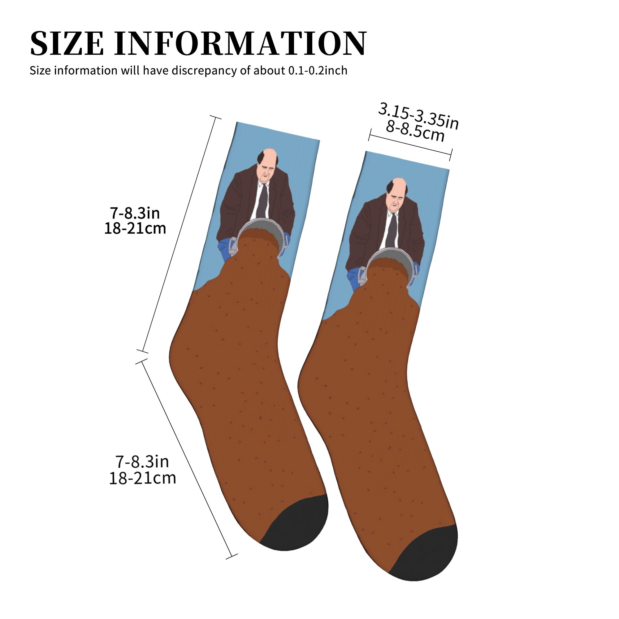 TV Show The Office Kevin's Fam - Dress Sock Men reseña y precio