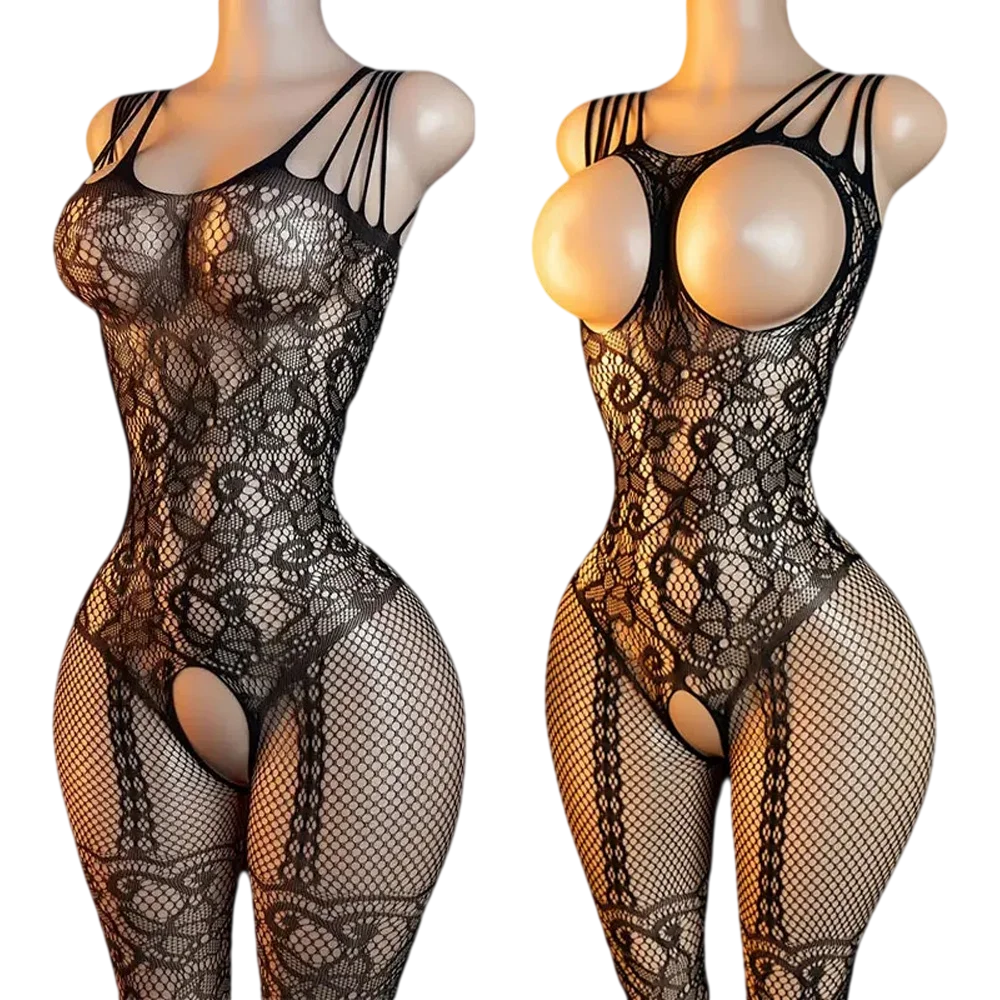 Woman Sexy Lingerie One Piece  - Fishnet Stocking Women reseña y precio