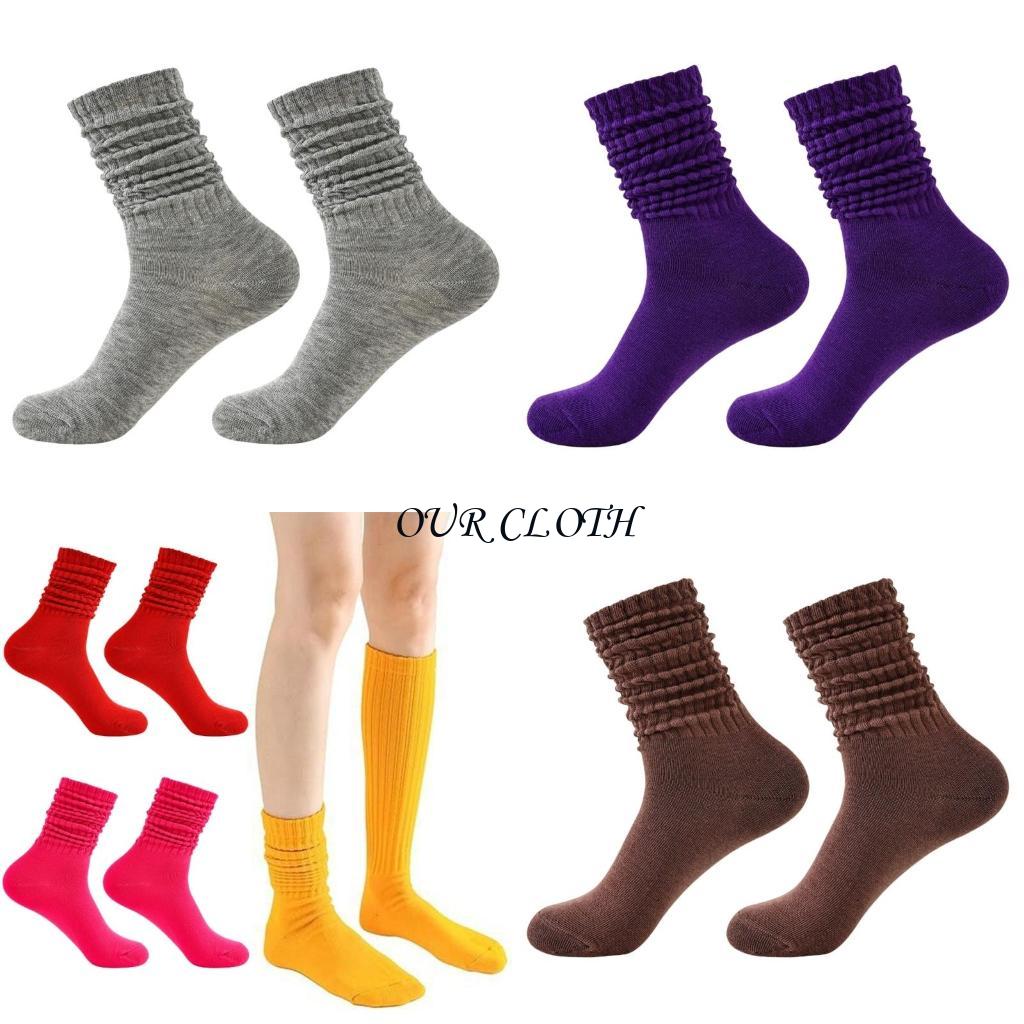 Slouch Socks for Women Stacked - Boot Sock Slouchy reseña y precio