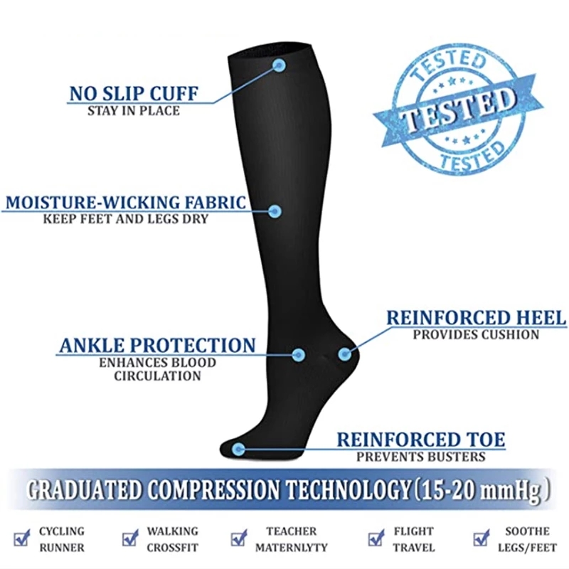 S-XXL Compression Socks Men Wo - Compression Sock Medical reseña y precio