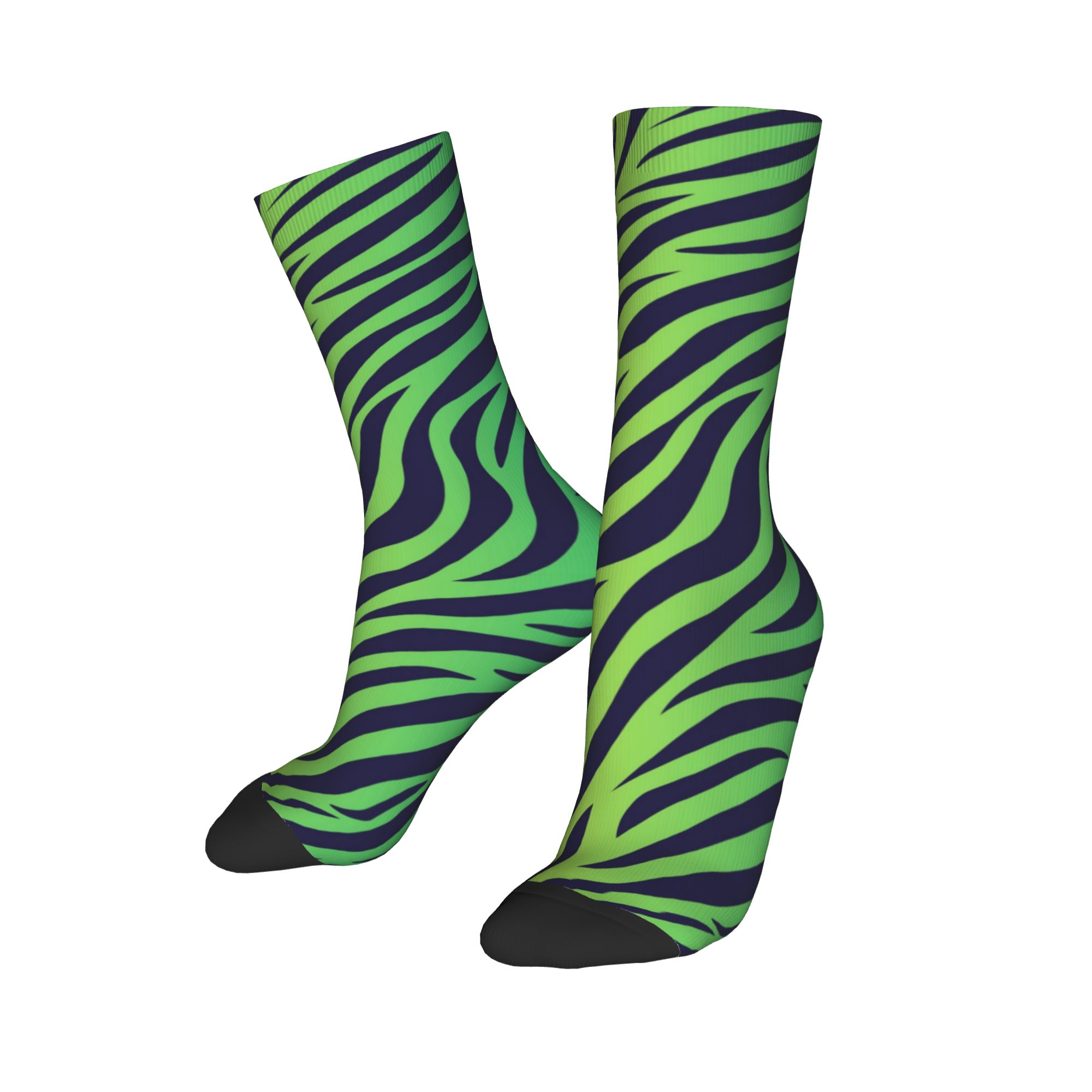 Colorful Tiger Zebra Skin Patt - Dress Sock Men reseña y precio
