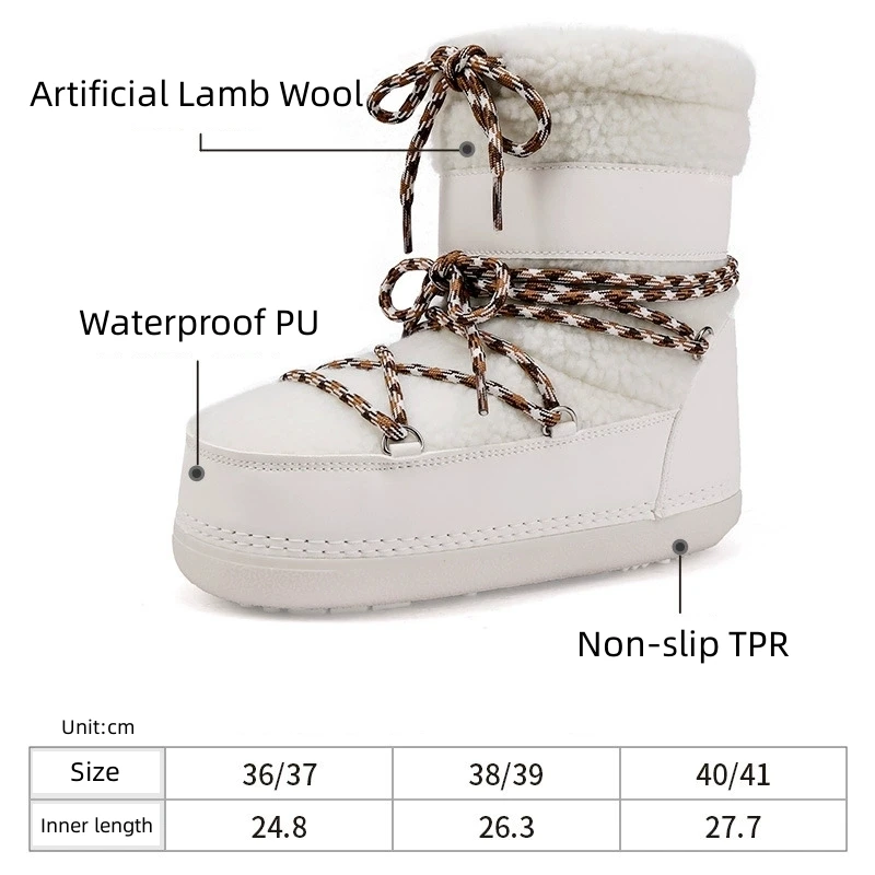 Newest Snow Boots for Women Fa - No Show Sock Women reseña y precio