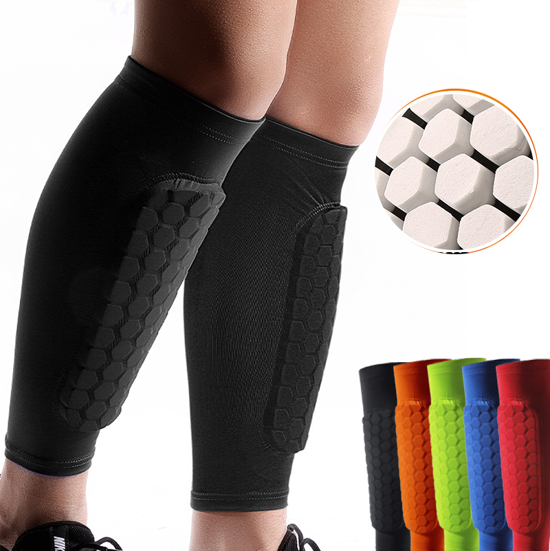 1Pcs Football Shin Guard Socks - Compression Sleeve Calf reseña y precio