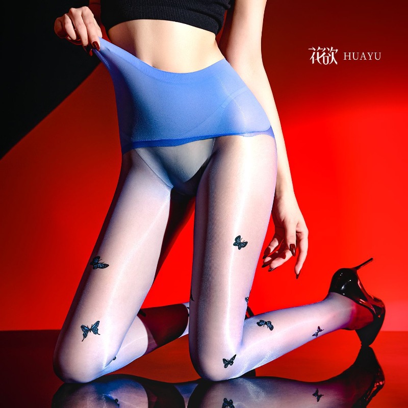 Unisex Butterfly Oil Glossy Pa - Tights Pantyhose Sheer reseña y precio