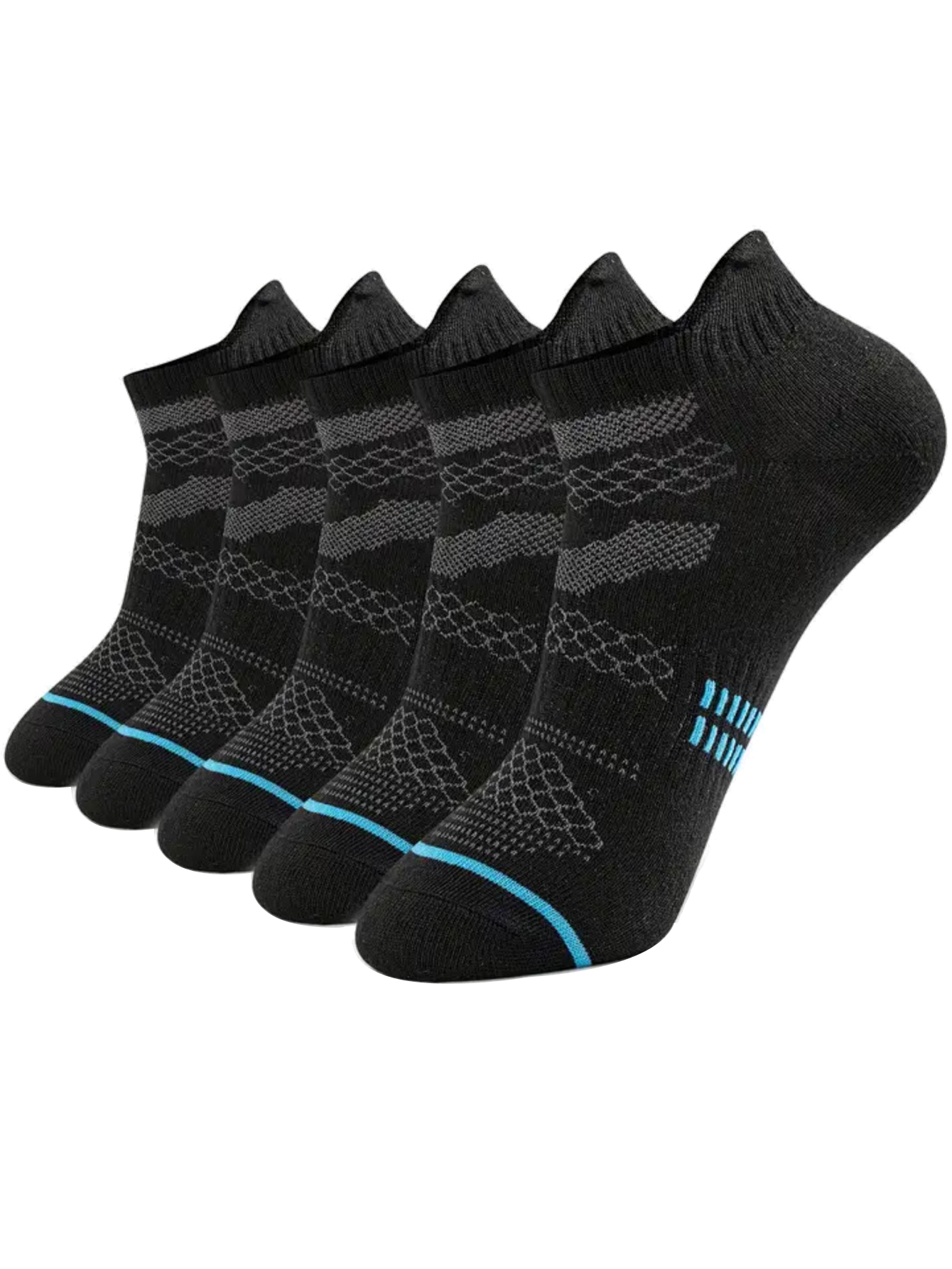 5Pairs Soft Padding No Show So - No Show Sock Women reseña y precio
