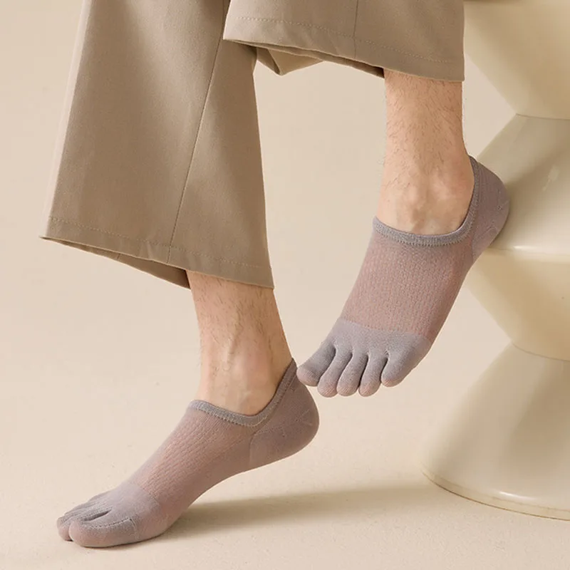 5 Pairs Man Summer Thin Toe So - Ankle Sock Low Cut reseña y precio