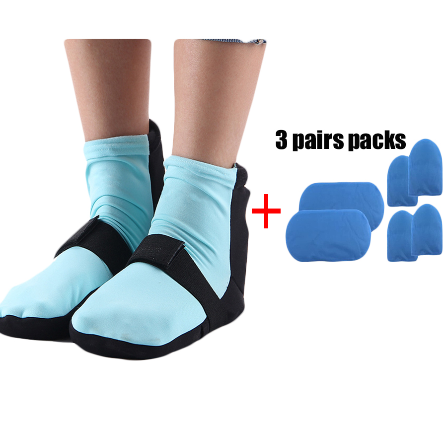Sky blue burns injury relaxes  - Cotton Crew Sock Pack reseña y precio