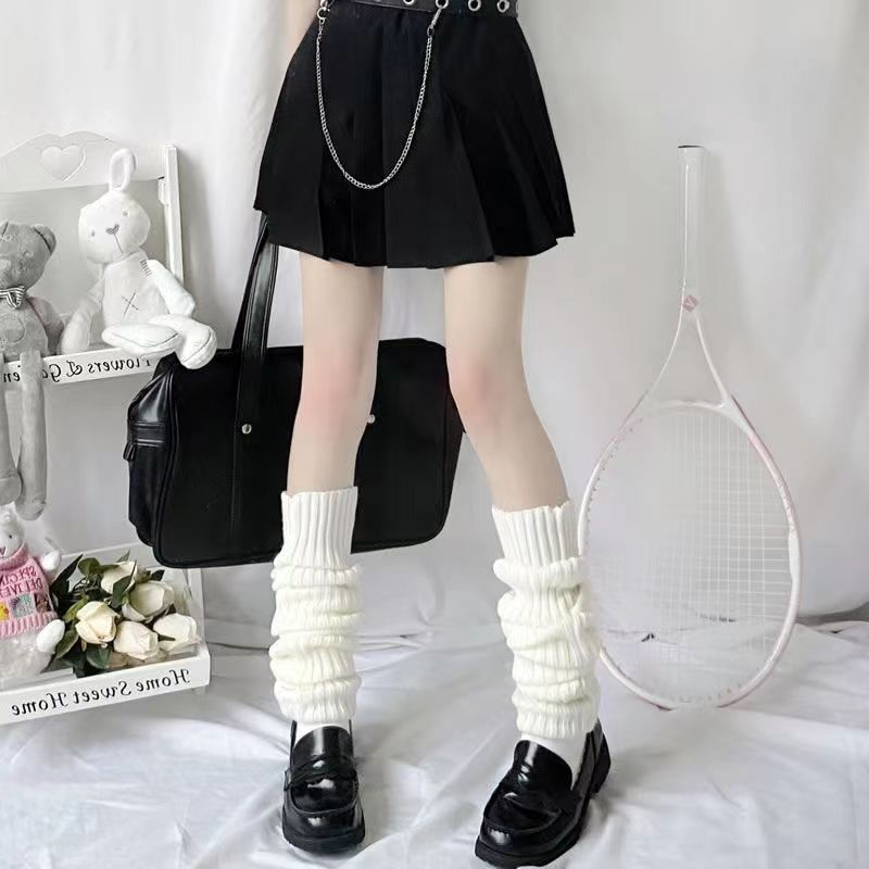 40cm Crochet Knit Leg Warmers  - Boot Sock Slouchy reseña y precio