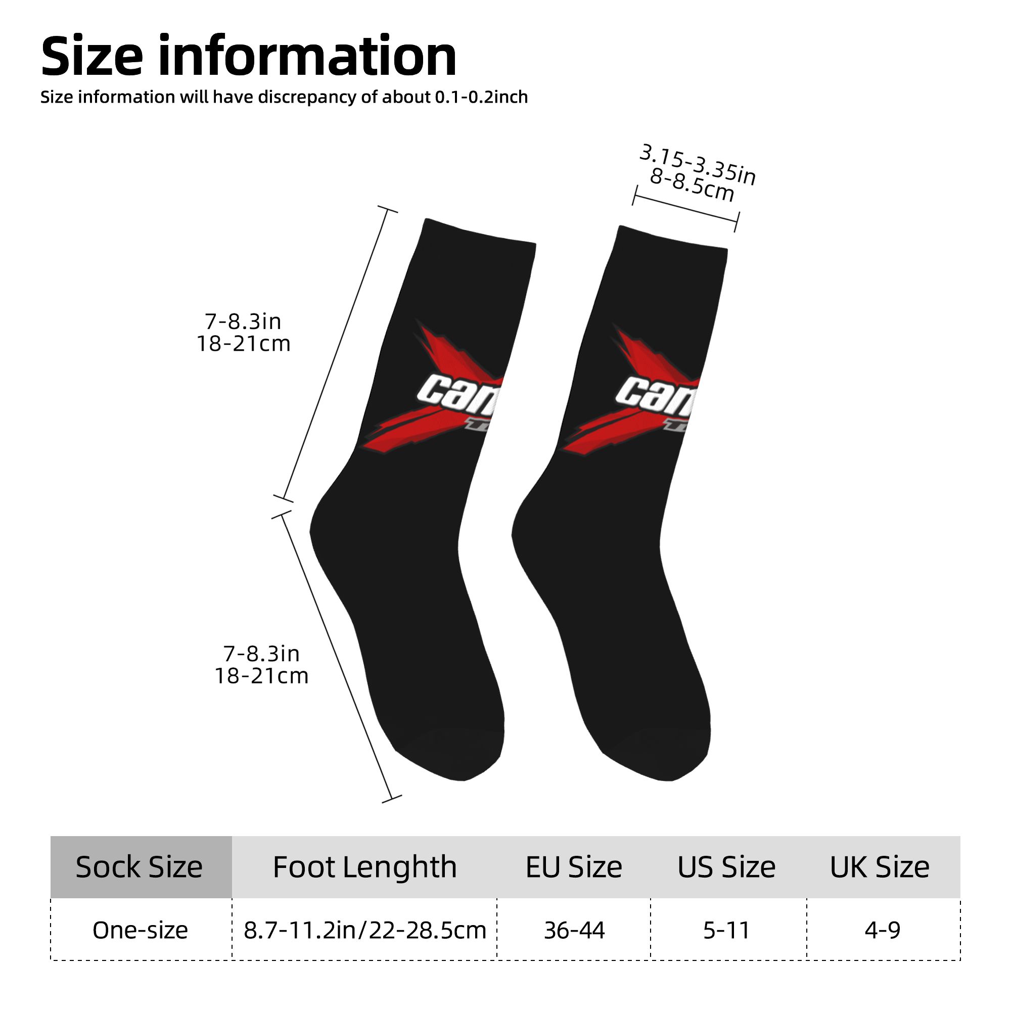 Custom Can-Am Mens Crew Socks  - Dress Sock Men reseña y precio