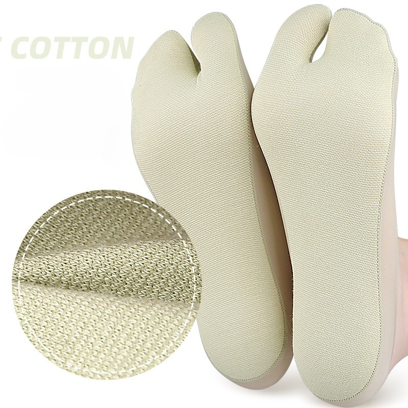 A pair of summer thin ice silk - Toe Sock Split reseña y precio