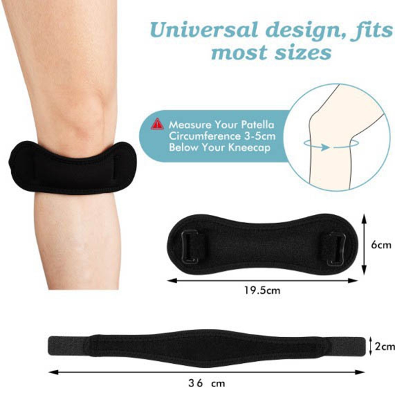 Knee Patellar Tendon Knee Supp - Compression Sleeve Calf reseña y precio
