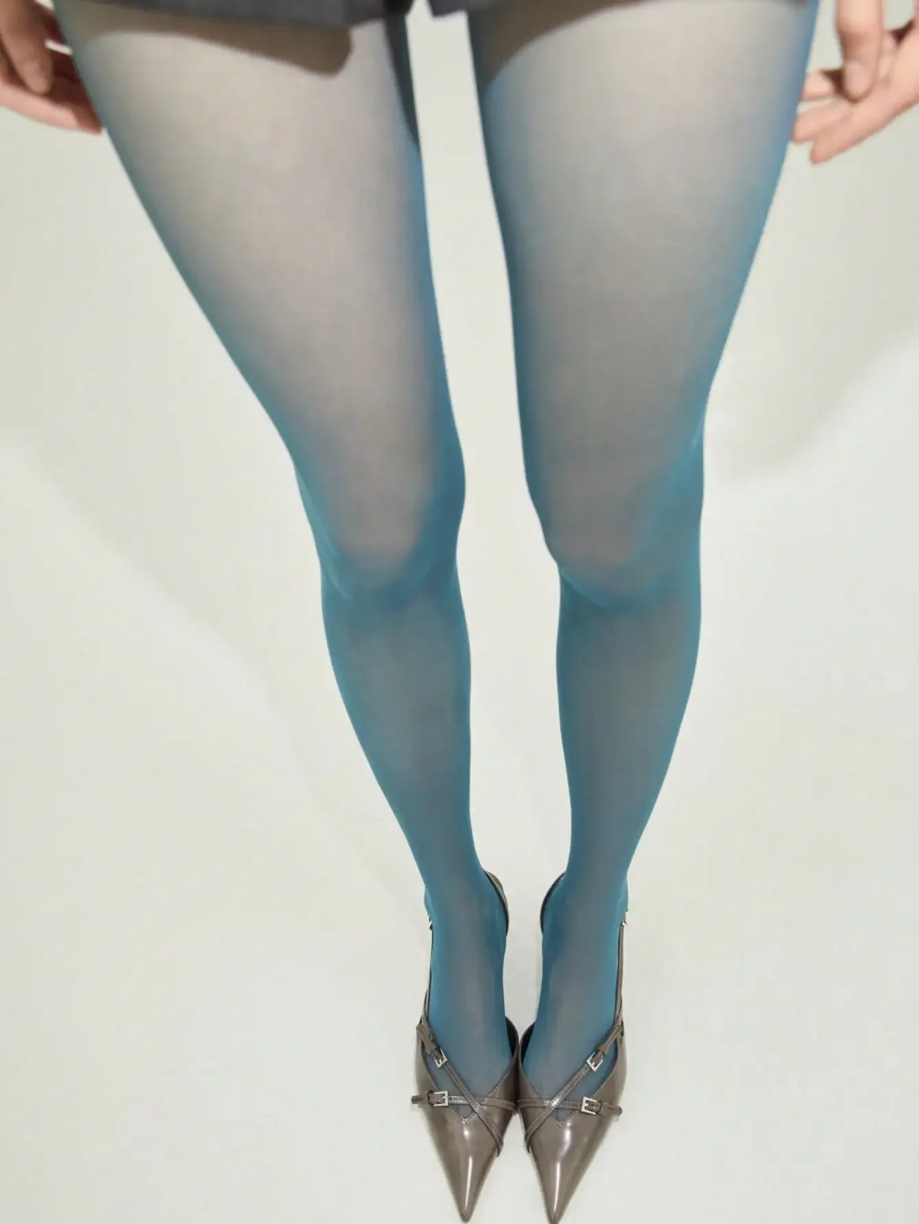 1 Pair Women's Shimmery Aurora - Tights Pantyhose Sheer reseña y precio