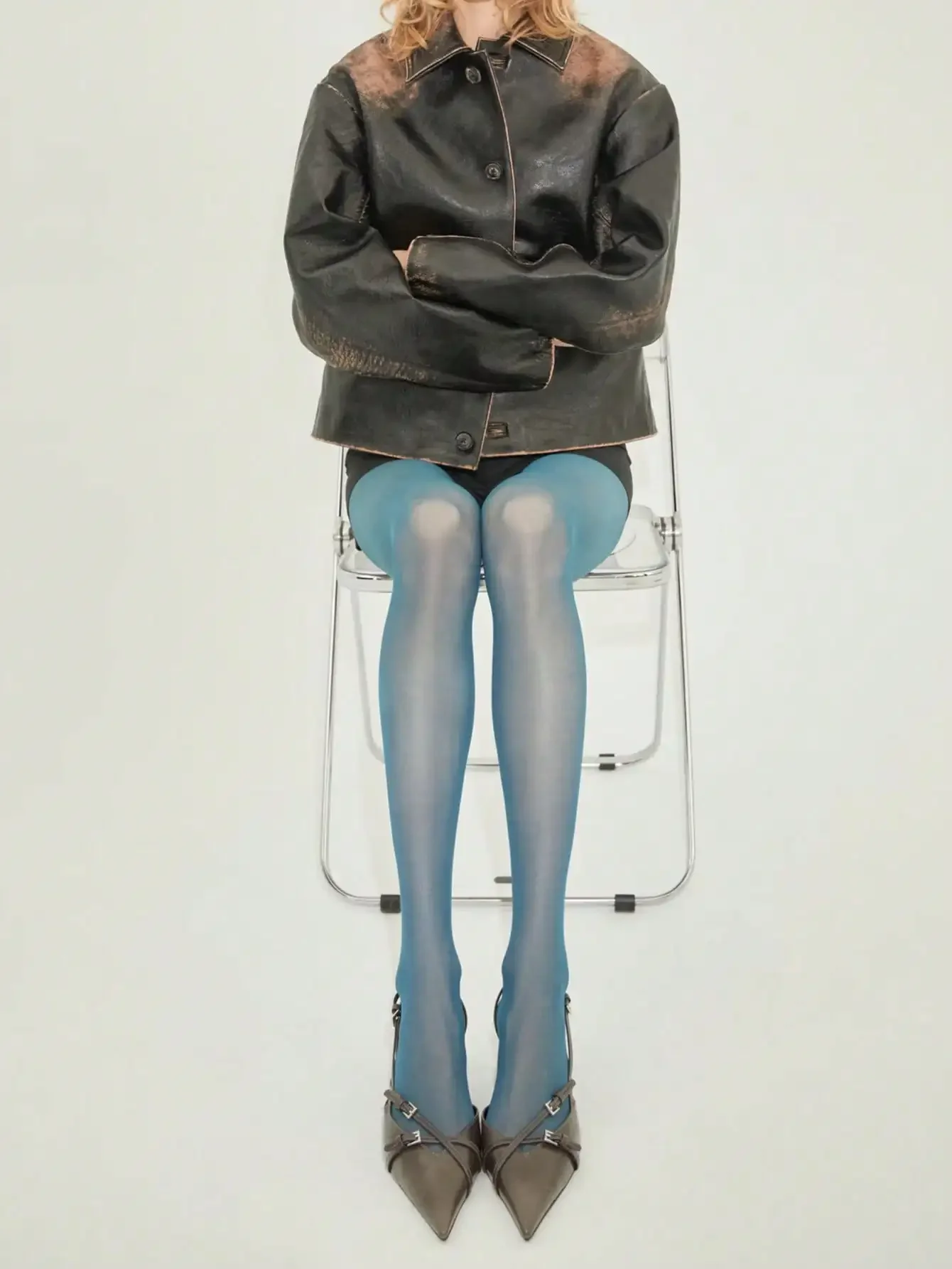 1 Pair Women's Shimmery Aurora - Tights Pantyhose Sheer reseña y precio