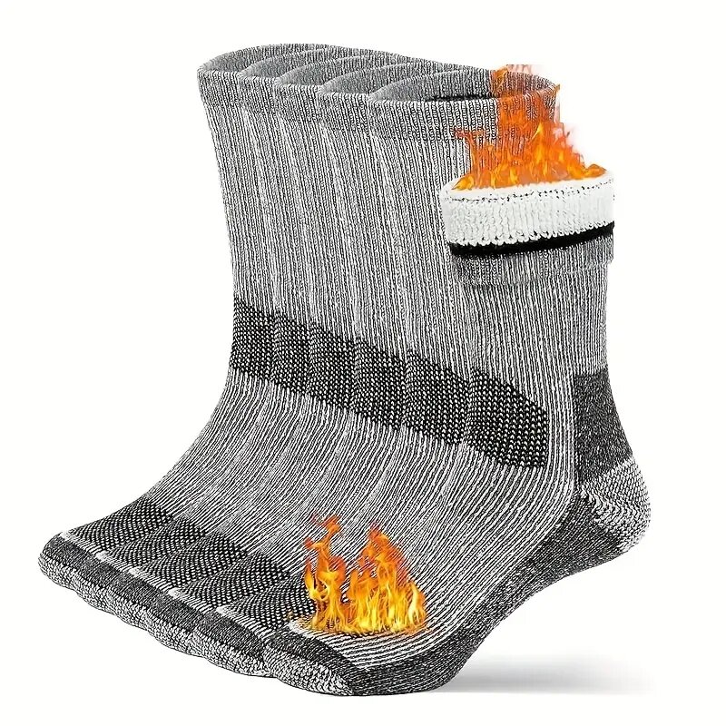 Merino Hiking Socks, Warm Crew - Wool Hiking Sock reseña y precio
