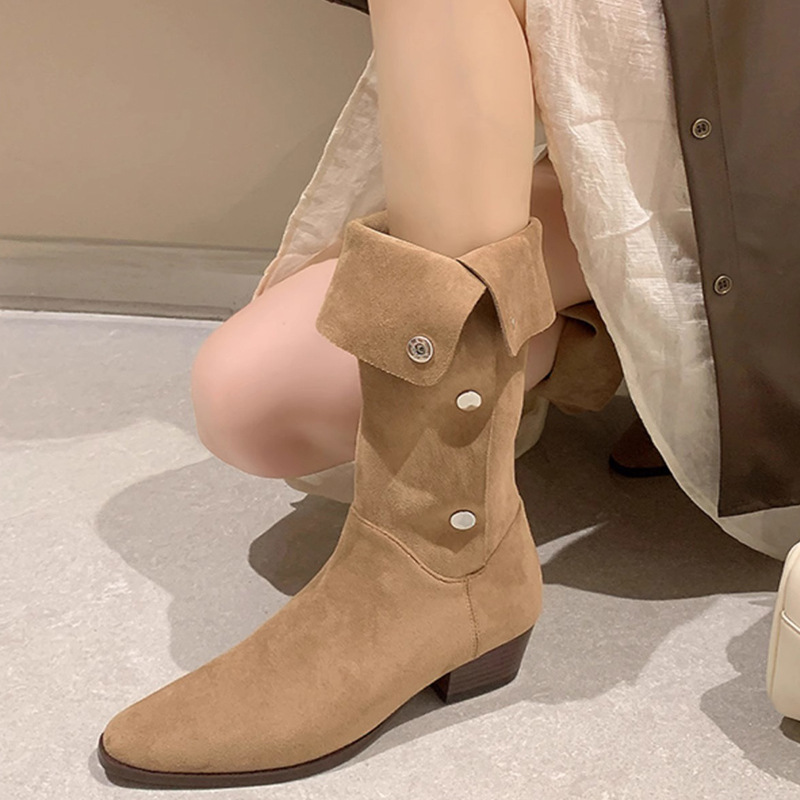 Women's shoes 2025 autumn and  - Knee High Sock Women reseña y precio