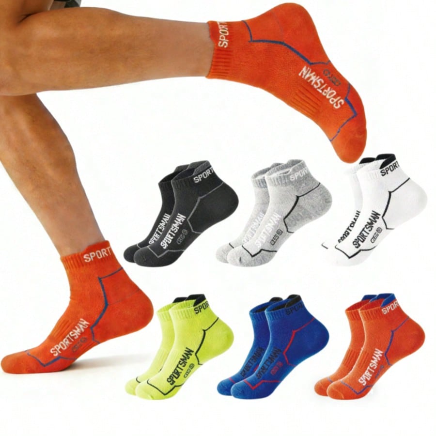 6 Pairs Men's Low Cut Ankle At - Ankle Sock Low Cut reseña y precio