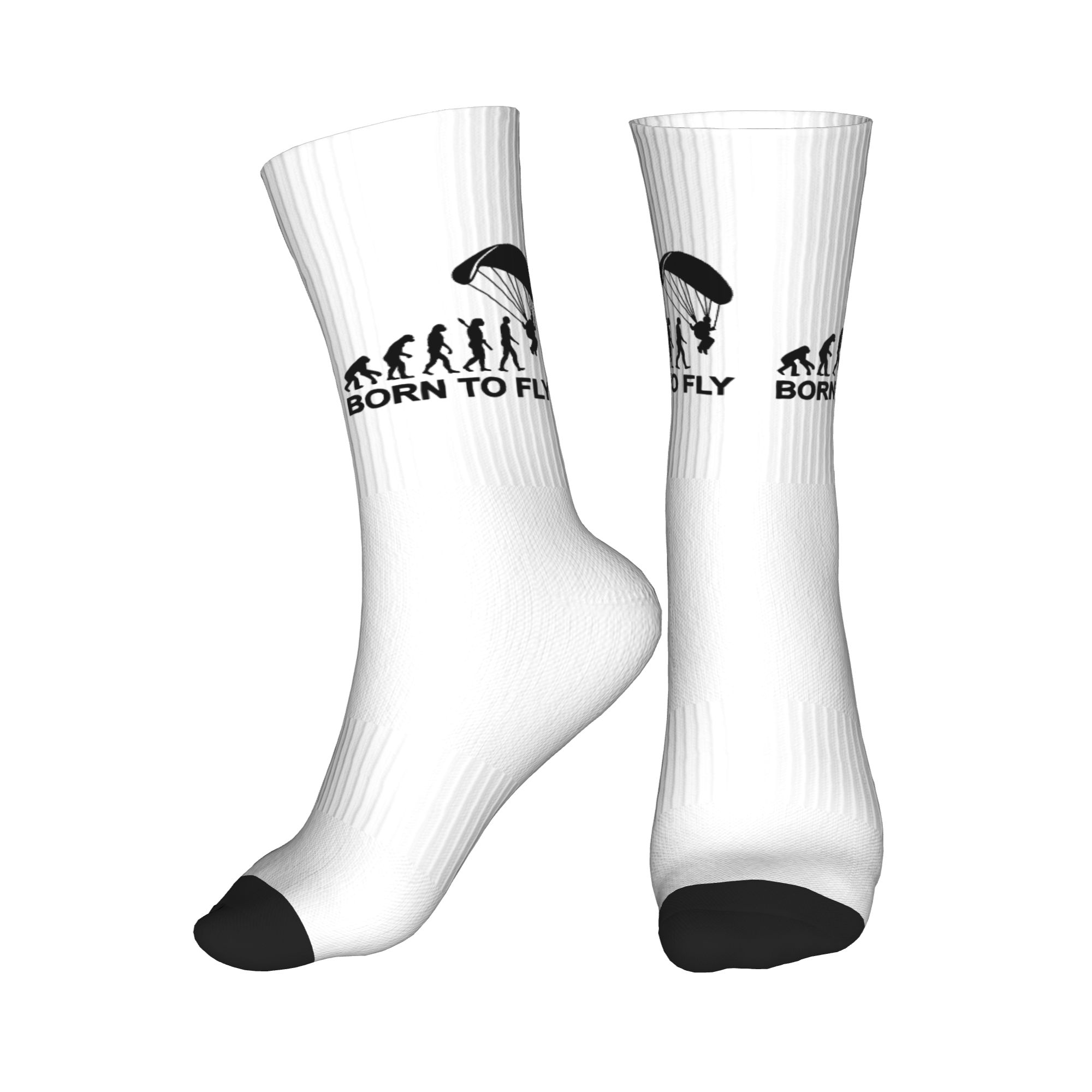 Funny Mens Evolution Skydiving - Dress Sock Men reseña y precio
