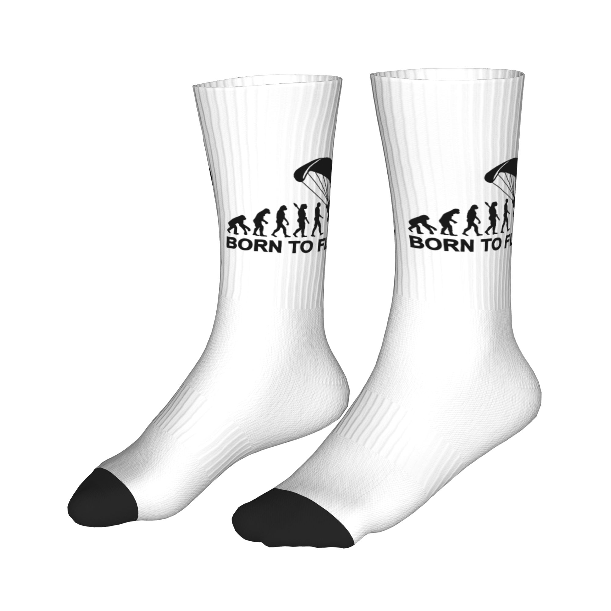 Funny Mens Evolution Skydiving - Dress Sock Men reseña y precio