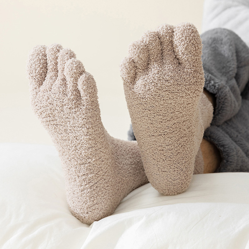 1/5 Pairs Mans Thermal Toe Soc - Thermal Sock Winter reseña y precio