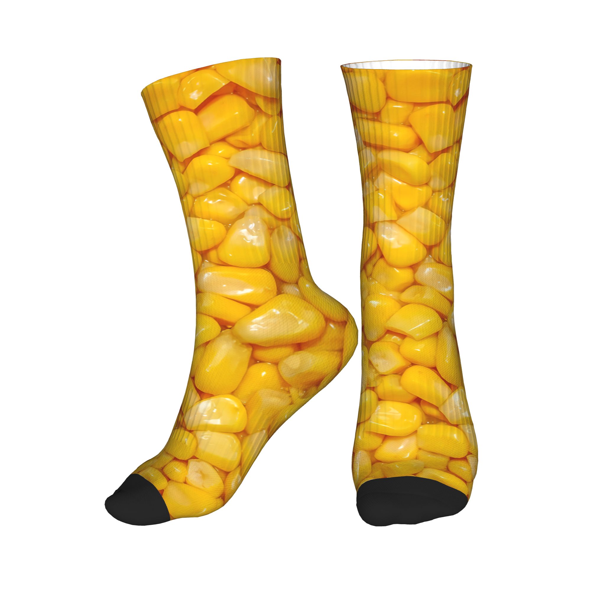 It's Corn Yellow Corn Kernels  - Dress Sock Men reseña y precio
