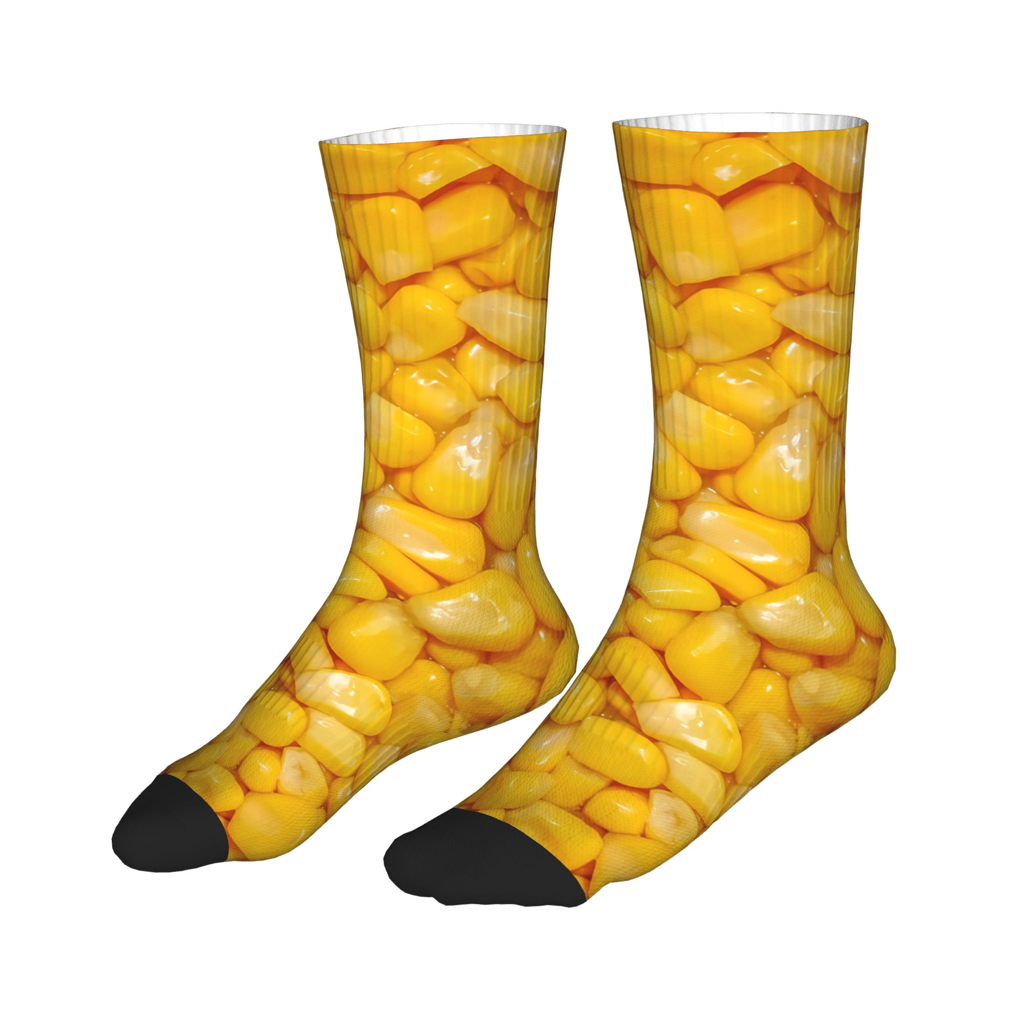 It's Corn Yellow Corn Kernels  - Dress Sock Men reseña y precio